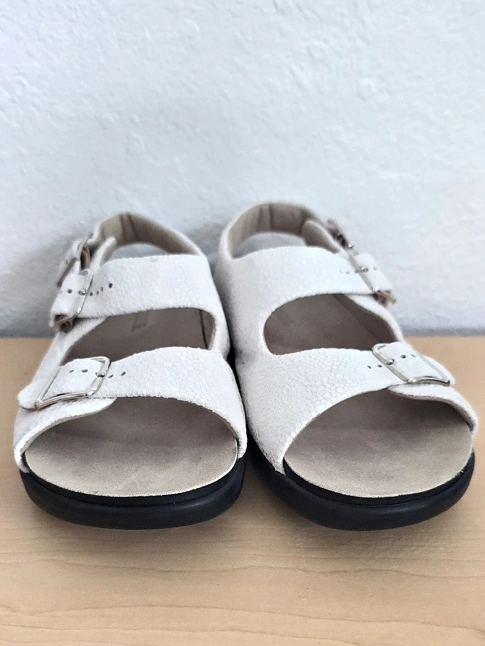 SAS Relaxed Heel Strap Sandals White US 9.5 M